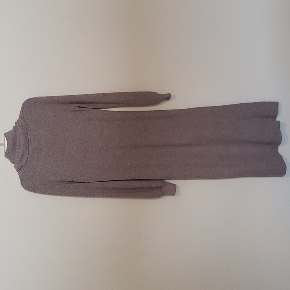 Hippie Rose - cowl neck long sleeve sweater dress maxi - Picture 2 of 6